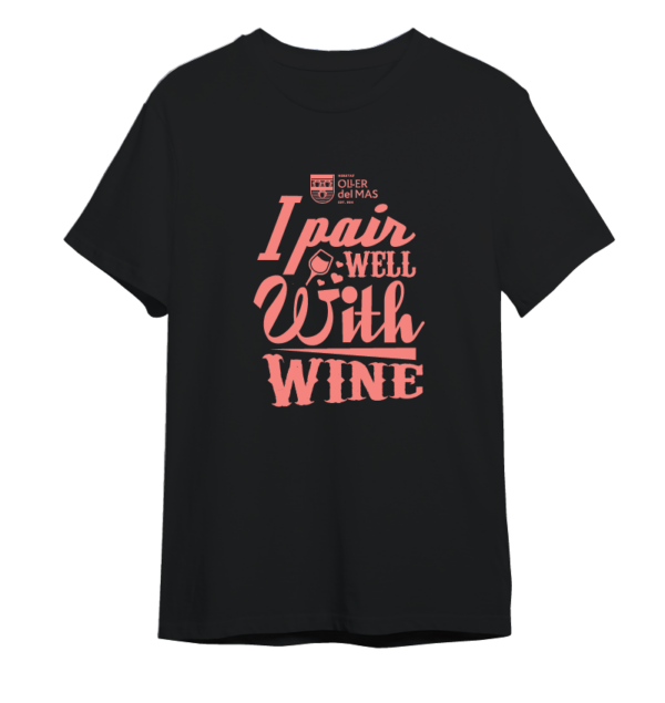 T-shirt I pair well with wine